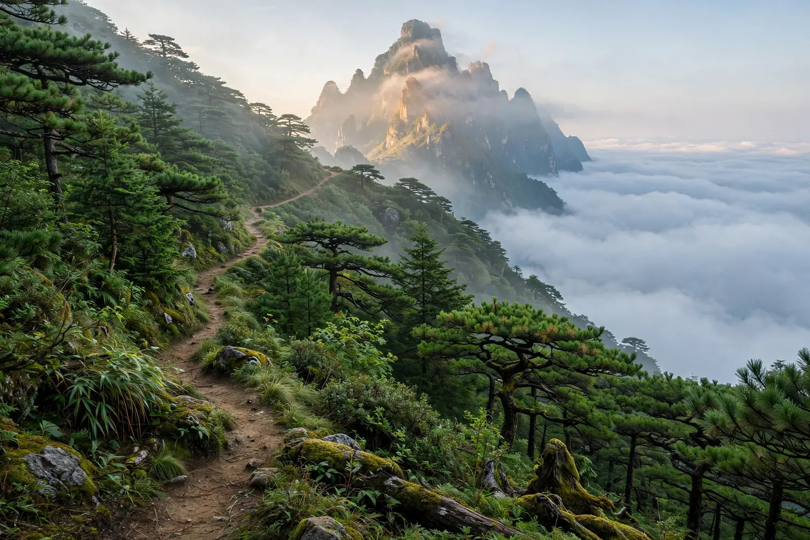 大别山主峰景区徒步：新手也能走的观景线路