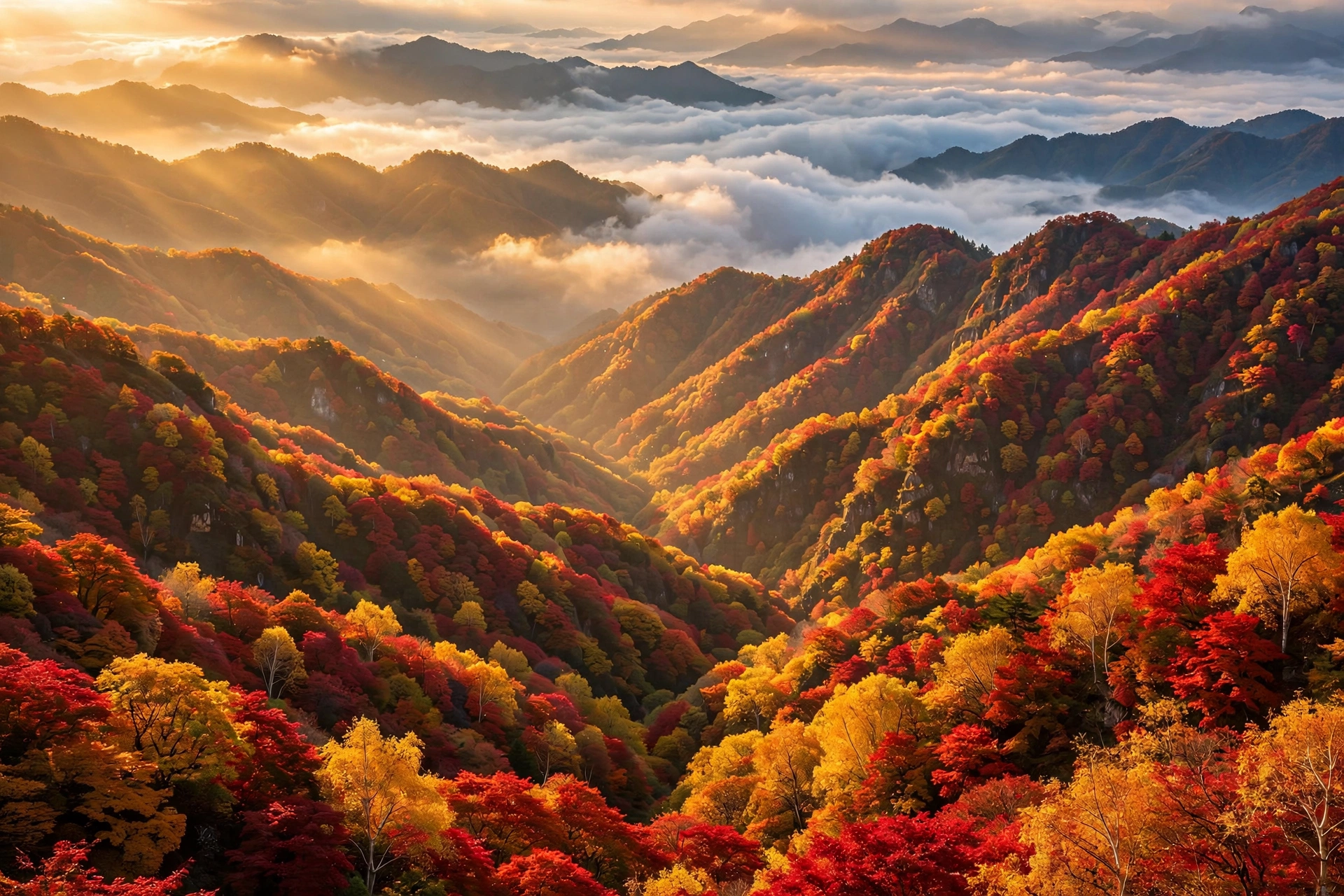 大别山红叶季：11 月的层林尽染去哪看